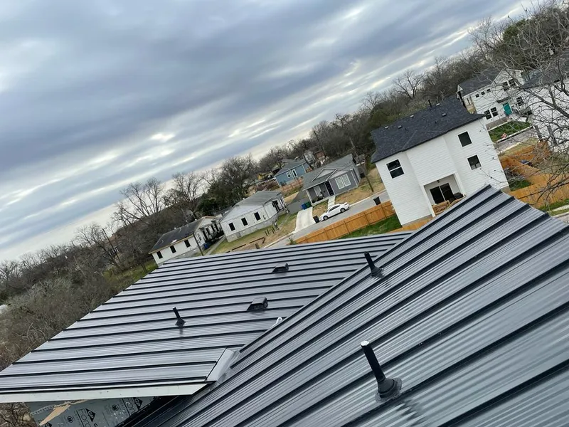 Standing seam metal roof panels with vents for Skylight Repair in Little Egg Harbor